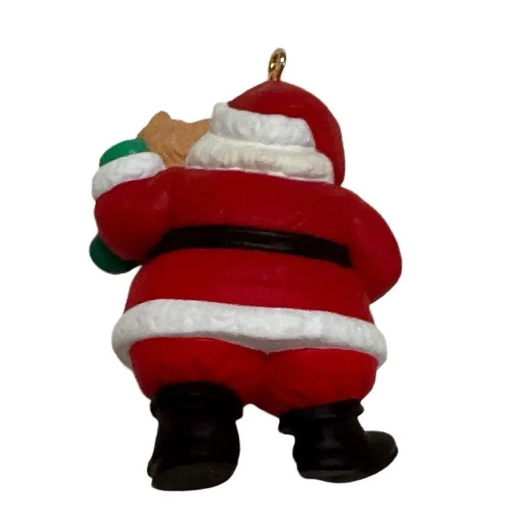 Hallmark 1990 Keepsake Christmas Ornament with Santa 